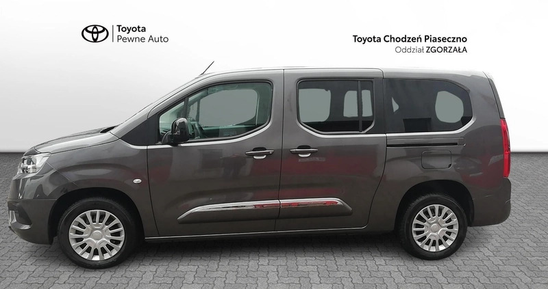 Toyota Proace City Verso cena 109800 przebieg: 22072, rok produkcji 2022 z Pyskowice małe 277